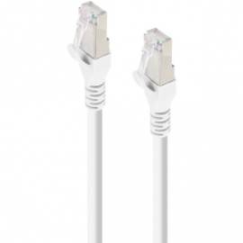 Alogic 2 m Category 6a Network Cable for Network Device, Patch Panel - First End: 1 x RJ-45 Network - Male - Second End: 1 x RJ-45 Network - Male - 10 Gbit/s - Patch Cable - Shielding - Gold Plated Connector - LSZH - 26 AWG - White C6A-02-WHITE-SH
