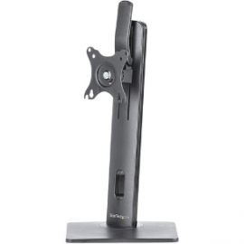 StarTech.com Free Standing Single Monitor Mount, Height Adjustable Ergonomic Monitor Desk Stand, For VESA Mount Displays up to 32" (15lb) - Up to 86.4 cm (34") Screen Support - 7 kg Load Capacity - 56.9 cm Height x 20.1 cm Width - Freestanding - Semi  FPP