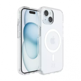 Incipio Duo Case for Apple iPhone 15 Smartphone - Clear - Soft-touch - Bump Resistant, Drop Resistant, Bacterial Resistant, Impact Resistant, Scratch Resistant, Smudge Resistant IPH-2118-CLR