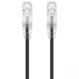 Alogic Alpha 5 m Category 6 Network Cable for Network Device - First End: 1 x RJ-45 Network - Male - Second End: 1 x RJ-45 Network - Male - Gold Plated Contact - LSZH - 28 AWG - Black C6S-05BLK