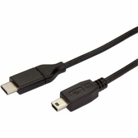 StarTech.com 2m 6 Ft USB C To Mini USB Cable - M/M - USB 2.0 - USB C To USB Mini - USB Type C To Mini USB - Mini USB To USB C Cable - Cable For Camera, Notebook, Gps, Computer, Car Charger, Desktop Computer, Wall Charger - First End: 1 X 5-pin Mini USB 2