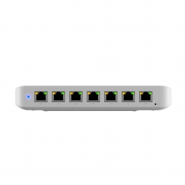 Ultra 60W, Compact 8-port Layer 2 GbE PoE Switch, Versatile Mounting, 7 GbE PoE+ Output Ports, 1 GbE Port, Includes Psu USW-ULTRA-60W