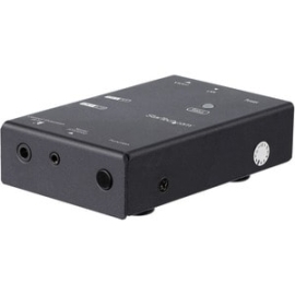 StarTech.com Video Extender Receiver - Wired - Taa Compliant - 1 Output Device - 100 M Range - 1 X Network (Rj-45) - 1 X USB - 1 X HDMI Out - 1920 X 1080 Video Resolution - Full Hd - Twisted Pair - Category 6 - Desktop, Rack-mountable ST12MHDLNHR