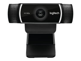 Logitech C922 Webcam, 1080P Full Hd, 2 X Built In Mic (Stereo), USB Connect, 2YR Wty 960-001090