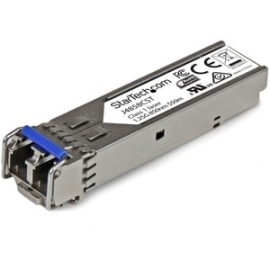 StarTech.com Sfp (mini-GBIC) - 1 X Lc Duplex 1000Base-SX Network - 1 Each - For Optical Network, Data Networking - Optical Fiber - Multi-mode - 1.25 Gigabit Ethernet - 1000Base-SX - Hot-pluggable, Hot-swappable J4858CST