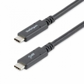 StarTech.com 6 Ft (1.8m) USB C To USB C Cable, 5A 100W Pd 3.0, Certified Works With Chromebook, USB-If Certified, M/m, USB 3.0 (5Gbps) - 6ft USB C To USB C Cable - USB-If Certified - Certified Works With Chromebook - USB 3.2 Gen 1 (5Gbps, 100W, Pd 3.0)/T