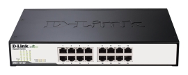 D-Link 16-Port Unmanaged Desktop Switch DGS-1016D