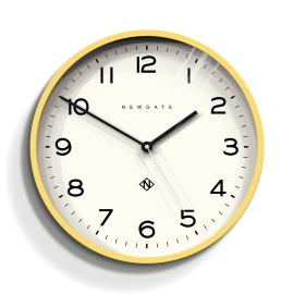 Newgate Number Three Echo Clock Silicone Yellow NGNUMTHR129CHY