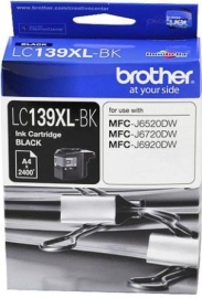 Brother LC139XLBK Black Ink Suits Mfc-J6520/6720/6920Dw Up To 2400 Pages LC-139XLBK