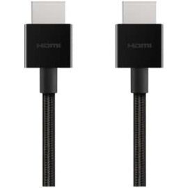 Belkin 2.01 M HDMI A/V Cable - Cable For Audio/Video Device, PlayStation 5, Xbox Series X, MacBook, Apple Tv - First End: 1 X HDMI 2.1 Digital Audio/Video - Male - Second End: 1 X HDMI 2.1 Digital Audio/Video - Male - Supports Up To7680 X 4320 AV10176BT2