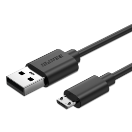 Benfei 436Bk-0.5M USB 2.0 Male To Micro USB Data Cable 0.5M ELEBEN436BK0-5M