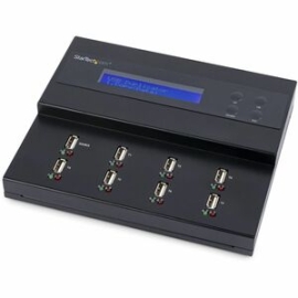 StarTech.com Standalone 1 To 7 USB Thumb Drive Duplicator/Eraser, USB Flash Drive Copier/Cloner, Sector-by-Sector Copy, Sanitizer, Taa - 1 To 7 Standalone USB Flash Drive Duplicator/Eraser, Cloner/Sanitizer; Supports USB 3.0/2.0 Thumb Drives; Up To 1.5 G
