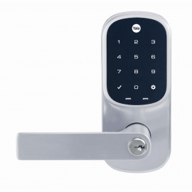 Yale Assure Keyed Lever Satin Chrome With Yale Home Module 1YR YRL226HKSC