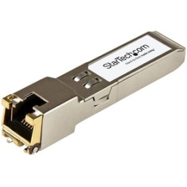 StarTech.com 10070H-St Sfp (mini-GBIC) - 1 X Rj-45 1000Base-T LAN - 1 Each - For Data Networking - Twisted PairGigabit Ethernet - 1000Base-T - Hot-swappable 10070H-ST
