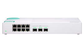 Qnap Qsw-308S 8Port 1Gbps 3Port Sfp+ Unmanaged Switch Qsw-308S