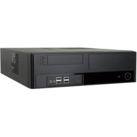 In Win BL641 Computer Case - Micro Atx Motherboard Supported - Small - Black - 5 X Bay(s) - 1 X 300 W - Power Supply Installed - 1 X Fan(s) Supported - 1 X External 5.25" Bay(s) - 1 X External 3.5" Bay(s) - 2 X Internal 3.5" Bay(s) - 1 X Internal 2.5" Ba