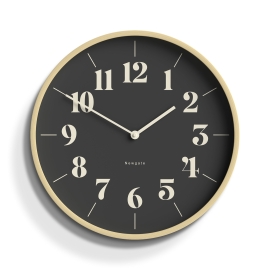 Newgate Mr Clarke Clock Pale Wood Reverse Hopscotch Dial NGMRC307PLY40