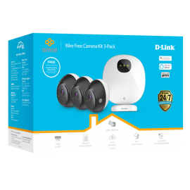 D-link Omna Wire-Free Camera Kit 3-Pack (Dcs-2803Kt)