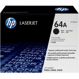 HP 64A Black Original LaserJet Toner Cartridge CC364A