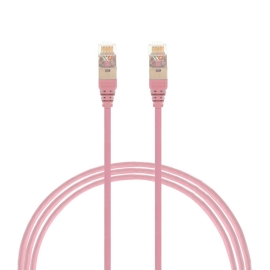 1.5m CAT6A RJ45 S/Ftp Thin Lszh 30 Awg Network Cable | Pink 004.300.9004