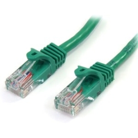 StarTech.com 2 M Green Cat5e Snagless RJ45 Utp Patch Cable - 2m Patch Cord - Cable For Network Device - First End: 1 X Rj-45 Network - Male - Second End: 1 X Rj-45 Network - Male - Patch Cable - Gold Plated Contact - Cm - 24 Awg - Green 45PAT2MGN