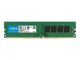 CRUCIAL 32GB DDR4 DESKTOP MEMORY, PC4-25600, 3200MHz, DRx8, LIFE WTY CT32G4DFD832A