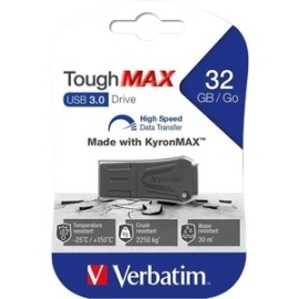 Verbatim ToughMAX 32 Gb USB 3.0 Flash Drive - Lifetime Warranty 66057