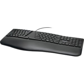 Pro Fit Ergonomic Wired Keyboard - Black K75400US