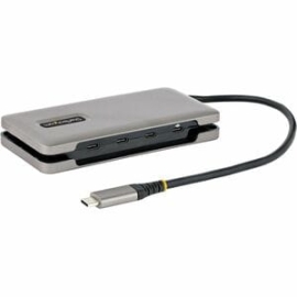 StarTech.com 4-Port Usb-c Hub, USB 3.2 Gen 2, 10Gbps, 100W Power Delivery Pass-Through, 12.6in (32cm) Cable, Portable USB Expansion Hub - 4 Total USB Port(s) - Windows, Linux, ChromeOS, Mac, IPadOS HB31CM4CPD3