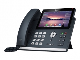 YEALINK (SIP-T48U) GIGABIT IP PHONE WITH HANDSET, 7" LCD SCREEN 1301204