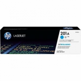 HP 201A Cyan Original LaserJet Toner Cartridge CF401A