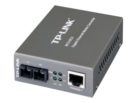 Tp-Link Media Converter, Gigabit RJ45 To 1000 Mbps, Single Mode, 1310NM, 15KM, 3YR MC210CS