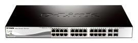 D-Link 28-Port Smart Managed Switch RJ45 DGS-1210-28P