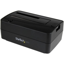 StarTech.com Single Bay USB 3.1 / ESATA To Sata Hard Drive Docking Station, USB 3.1 (10 Gbps)/eSATA Hard Drive Dock, 2.5/3.5" Sata Hdd/SSD - Single-bay Hard Drive Docking Station; 2.5/3.5in Sata I/Ii/Iii; USB 3.2 Gen 2 (10 Gbps) Or ESATA Host Connection;