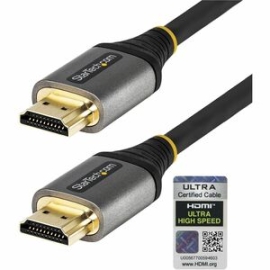 StarTech.com 3.66 M Hdmi Video Cable - 1 - Cable For Audio/Video Device, Monitor, Tv, Workstation, Projector - First End: 1 X 19-Pin Hdmi 2.1 Digital Audio/Video - Male - Second End: 1 X 19-Pin Hdmi 2.1 Digital Audio/Video - Male - 48 Gbit/s - Supports U
