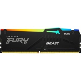 Kingston Fury Beast RAM Module For Motherboard, Computer - 32 Gb (2 X 16GB) - DDR5-5600/Pc5-44800 DDR5 Sdram - 5600 MHz Single-rank Memory - CL36 - 1.25 V - Non-ECC - Unbuffered - 288-pin - Dimm - Lifetime Warranty KF556C36BBEAK2-32