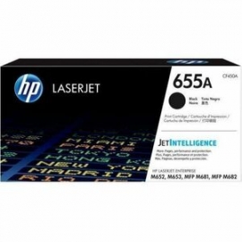HP 655A Black Original LaserJet Toner Cartridge CF450A