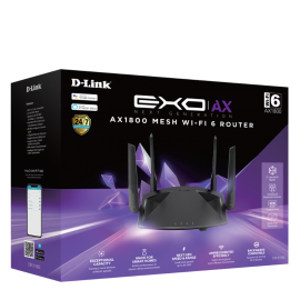 D-link Smart AX1800 Wi-Fi 6 Router (DIR-X1860/NAU)