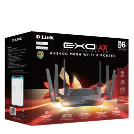 D-link Smart AX5400 Wi-Fi 6 Router (DIR-X5460/NAU)