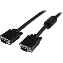 StarTech.com 7m Coax High Resolution Monitor VGA Video Cable - HD15 To HD15 M/M - Connect Your VGA Monitor With The Highest Quality Connection Available, Up To 25 Ft Away From Your Computer - VGA Video Cable - VGA Monitor Cable - 7 M Male To Male VGA Cab