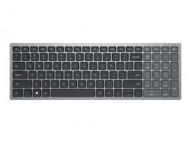 DELL COMPACT MULTI-DEVICE WIRELESS KEYBOARD (US ENGLISH) - KB740 - RETAIL PACKAGING 580-AKQD