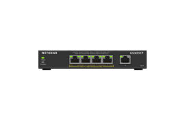 Netgear Soho 5-port PoE+ Gigabit Smart Managed Plus Switch (GS305EP) GS305EP-100AUS