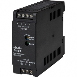 Cisco AC Adapter - For Ethernet Switch, Network Router - 120 V AC, 230 V AC Input PWR-IE50W-AC-L=