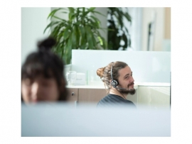 HP POLY ENCOREPRO HW725 UC STEREO CORDED HEADSET, USB-A 783M6AA