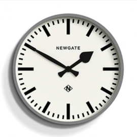 Newgate Railway Clock Grey NGNUMTHR390PGY