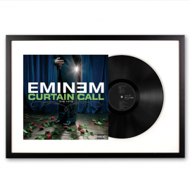 Framed Eminem Curtain Call - Double Vinyl Album Art UM-9887896-FD