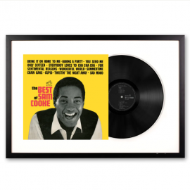 Framed Sam Cooke the Best of Sam Cooke Vinyl Album Art SM-19075874931-FD
