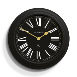 Newgate Chocolate Shop Wall Clock Silicone Cave Black NGCHOC435CK