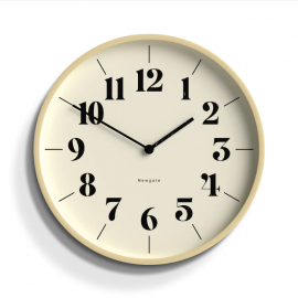 Newgate Mr Clarke Clock Pale Wood Hopscotch Dial NGMRC225PLY40