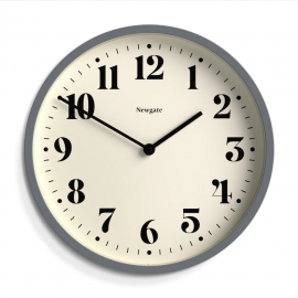 Newgate Number Four Wall Clock Matte French Navy NGNUMFOU240FN